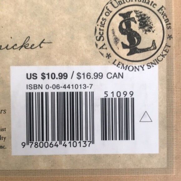 Lemony Snicket A Series of Unfortunate Events Book # 10 - Picture 6 of 6